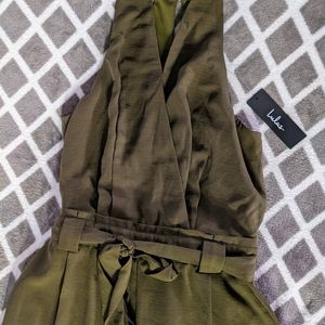 Olive Green Jumpsuit